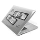 Mothers Day Photo Strip Apple MacBook Case Side View
