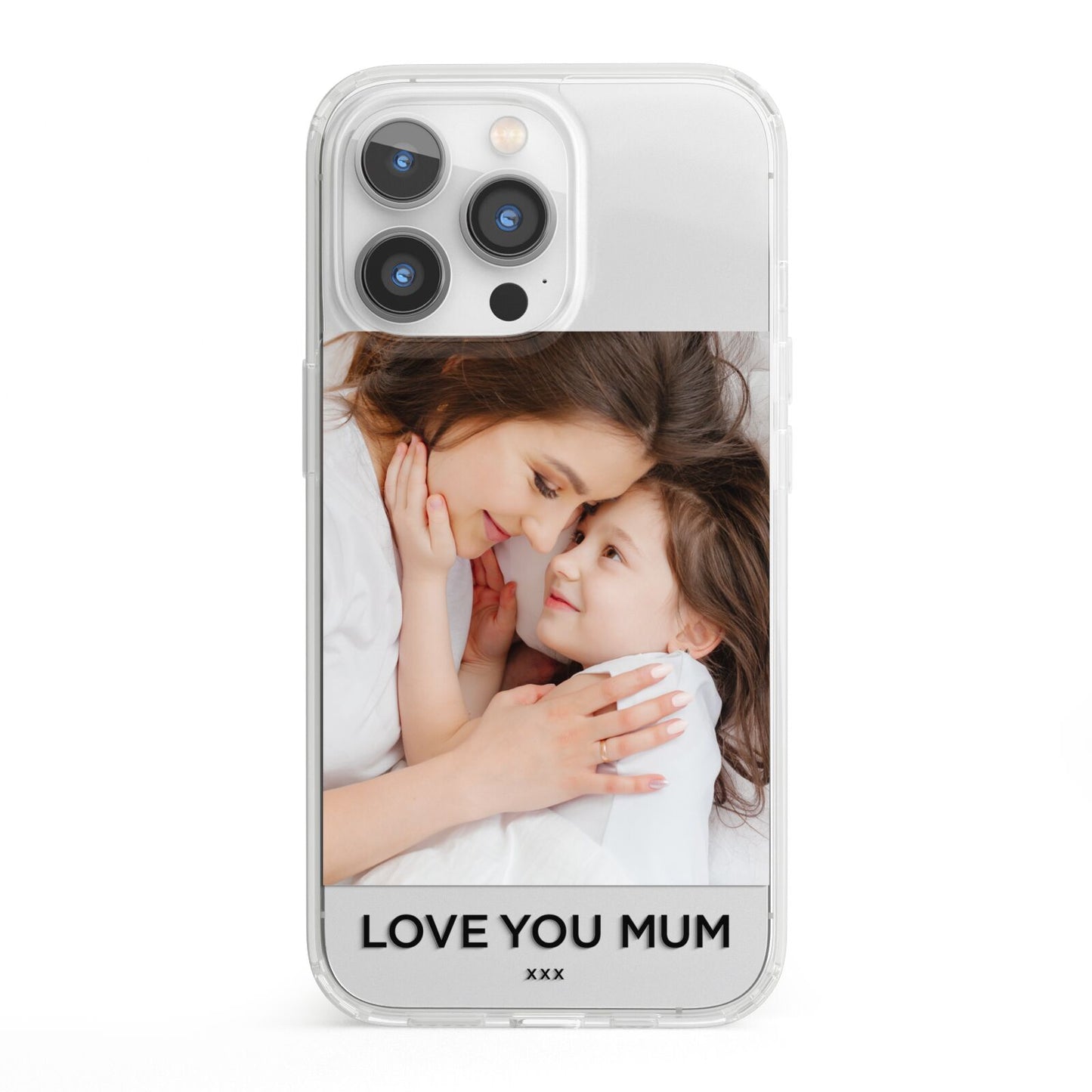 Mothers Day Photo iPhone 13 Pro Clear Bumper Case