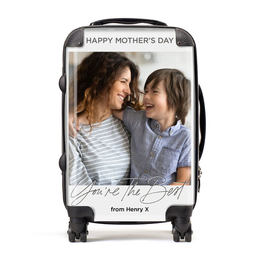 Mothers Day Photo with Name Suitcase