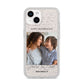 Mothers Day Photo with Name iPhone 14 Glitter Tough Case Starlight