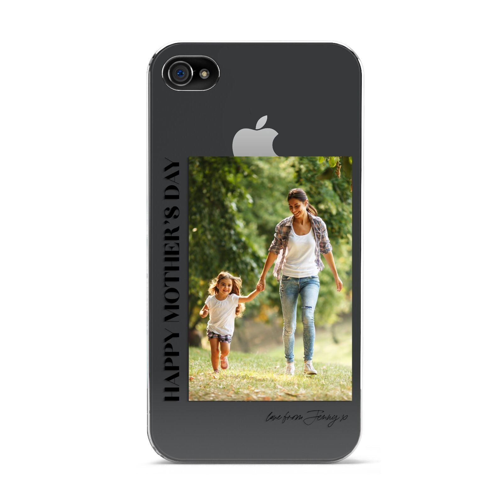 Mothers Day Photo with Text Apple iPhone 4s Case