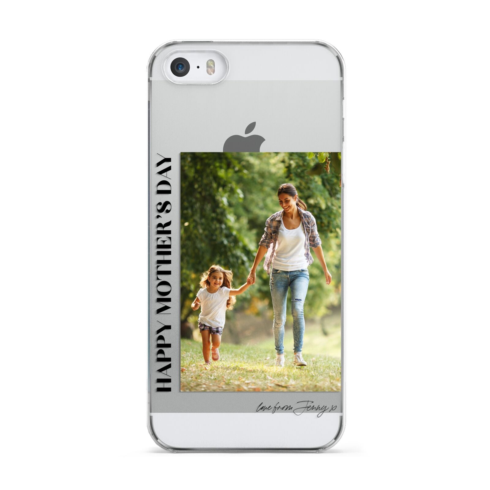 Mothers Day Photo with Text Apple iPhone 5 Case