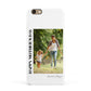 Mothers Day Photo with Text Apple iPhone 6 3D Snap Case