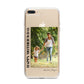 Mothers Day Photo with Text iPhone 7 Plus Bumper Case on Gold iPhone