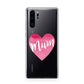 Mothers Day Watercolour Heart Huawei P30 Pro Phone Case