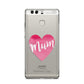 Mothers Day Watercolour Heart Huawei P9 Case