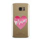 Mothers Day Watercolour Heart Samsung Galaxy Case
