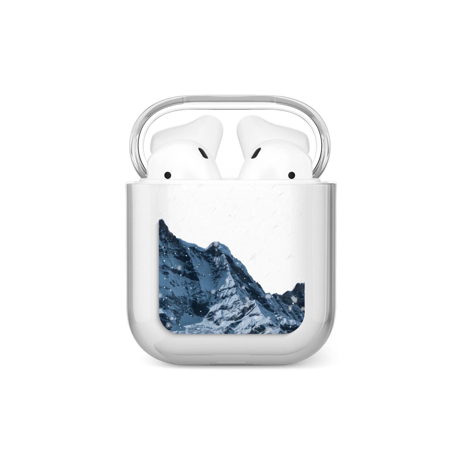 Mountain Snow Scene AirPods Case