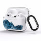 Mountain Snow Scene AirPods Pro Clear Case Side Image