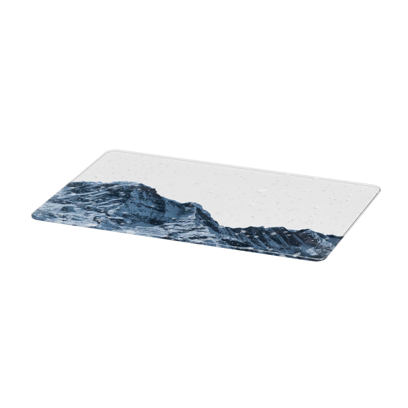 Mountain Snow Scene Apple MacBook Case Only