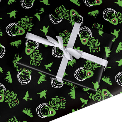 Movie Monster Custom Wrapping Paper