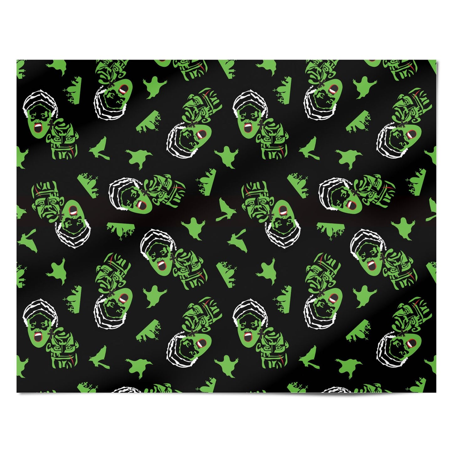 Movie Monster Personalised Wrapping Paper Alternative