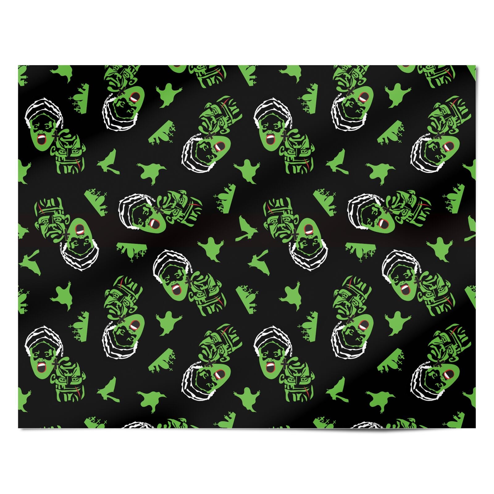 Movie Monster Personalised Wrapping Paper Alternative