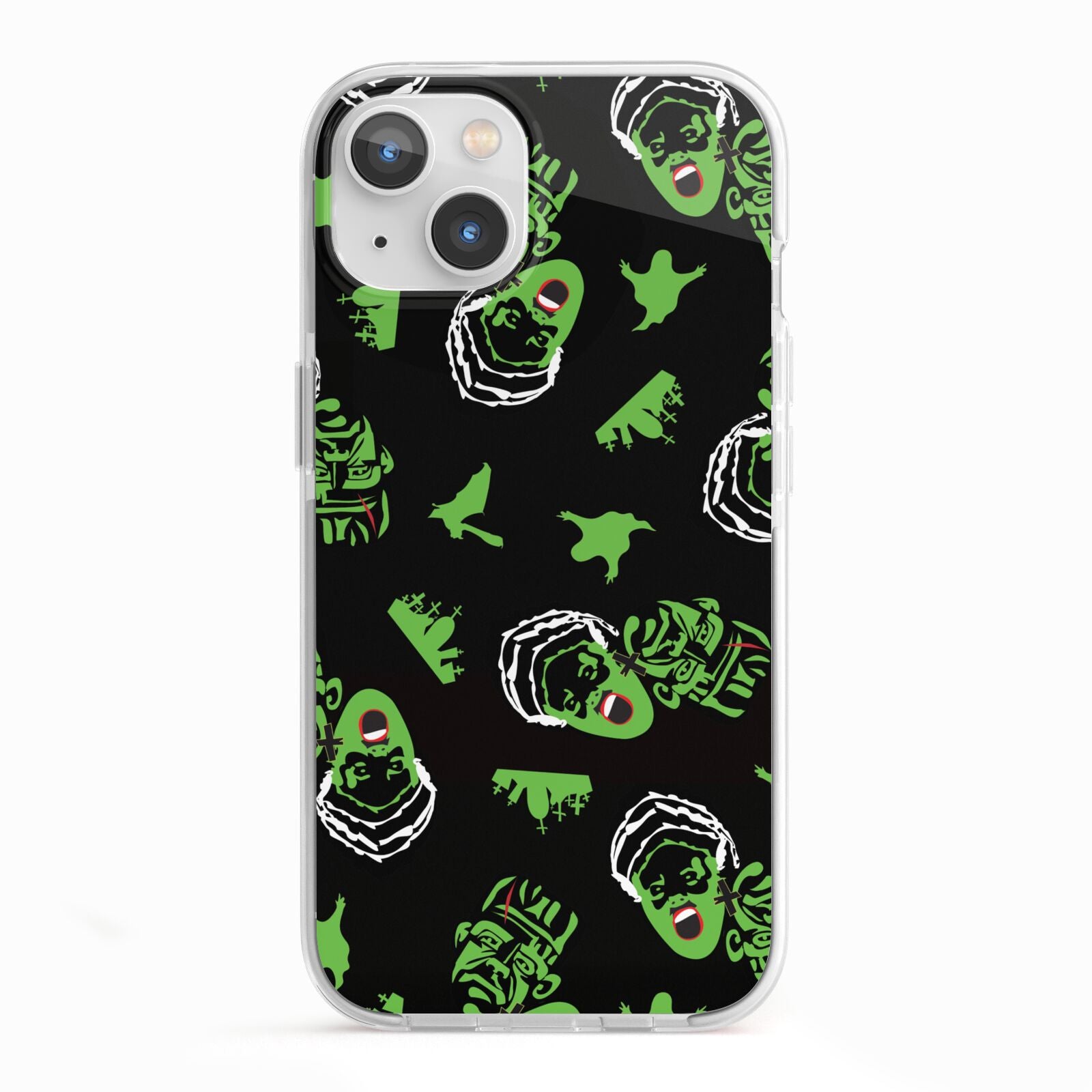 Movie Monster iPhone 13 TPU Impact Case with White Edges