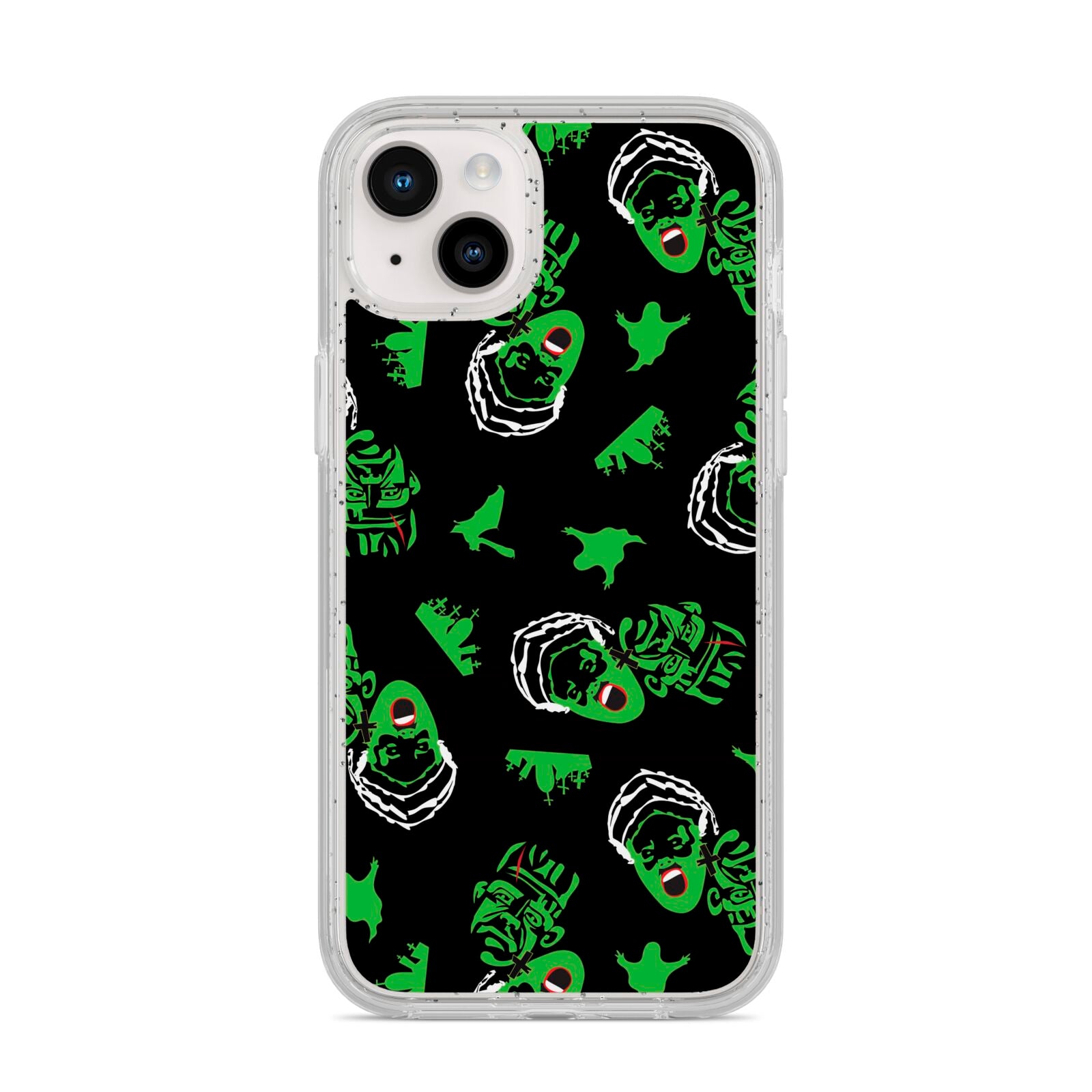 Movie Monster iPhone 14 Plus Glitter Tough Case Starlight