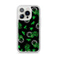 Movie Monster iPhone 14 Pro Clear Tough Case Silver