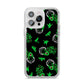 Movie Monster iPhone 14 Pro Max Clear Tough Case Silver
