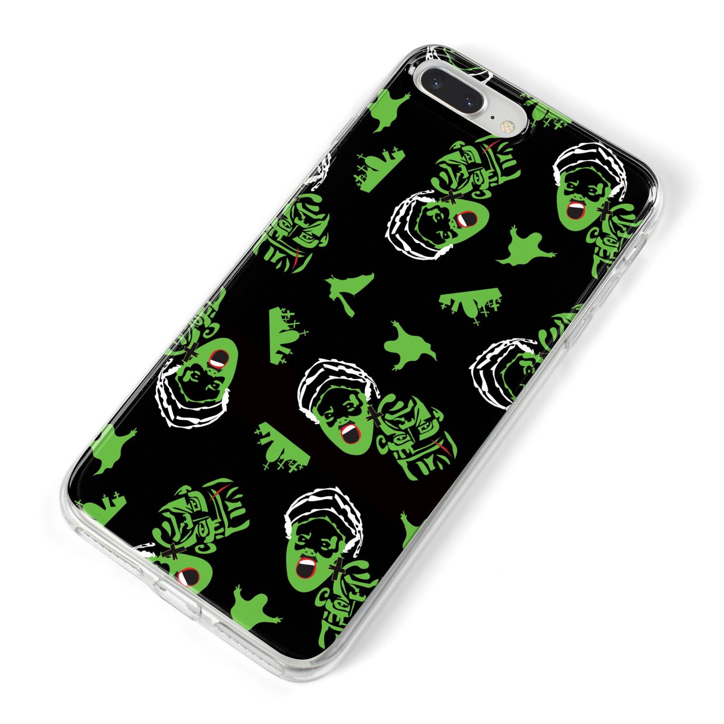 Movie Monster iPhone 8 Plus Bumper Case on Silver iPhone Alternative Image