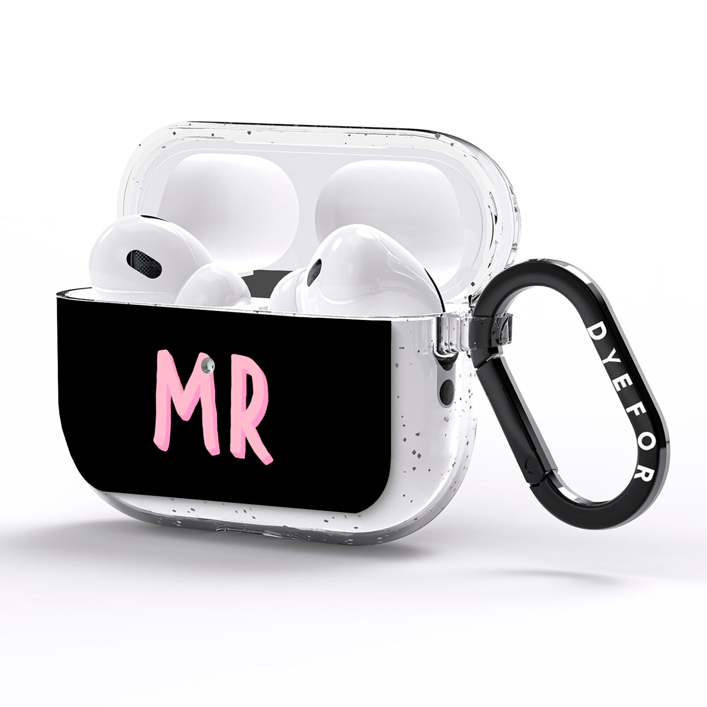 Mr AirPods Pro Glitter Case Side Image
