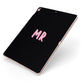 Mr Apple iPad Case on Rose Gold iPad Side View