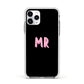 Mr Apple iPhone 11 Pro in Silver with White Impact Case