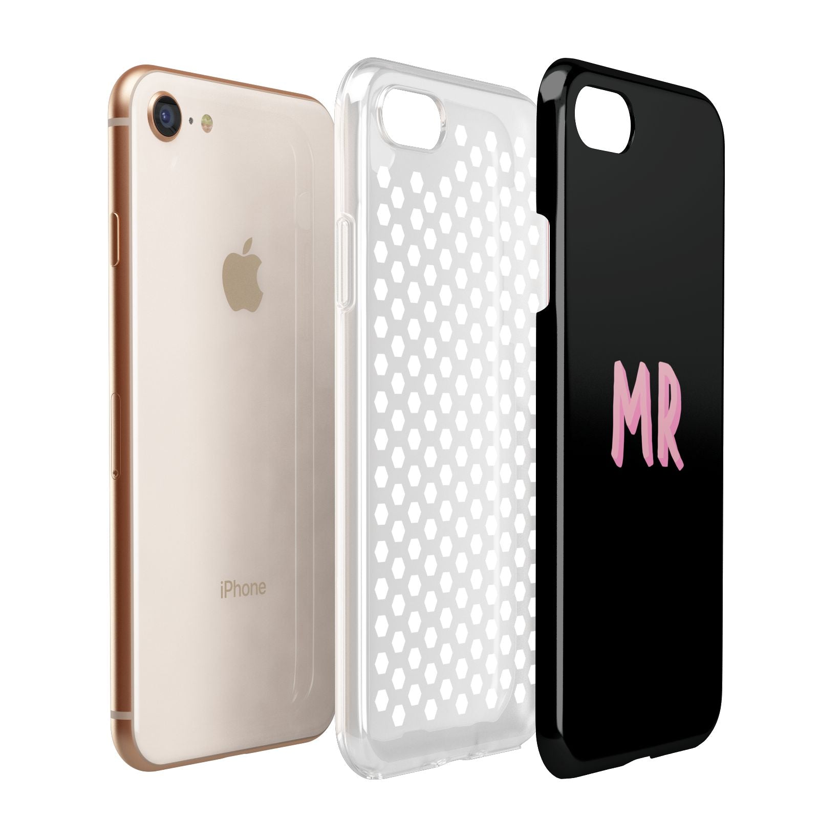 Mr Apple iPhone 7 8 3D Tough Case Expanded View