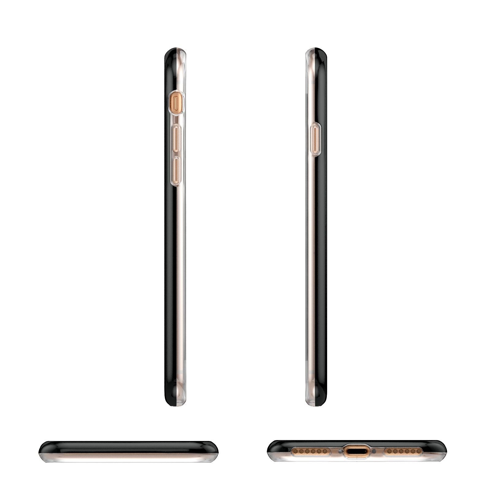 Mr Apple iPhone 7 8 3D Wrap Tough Case Alternative Image Angles