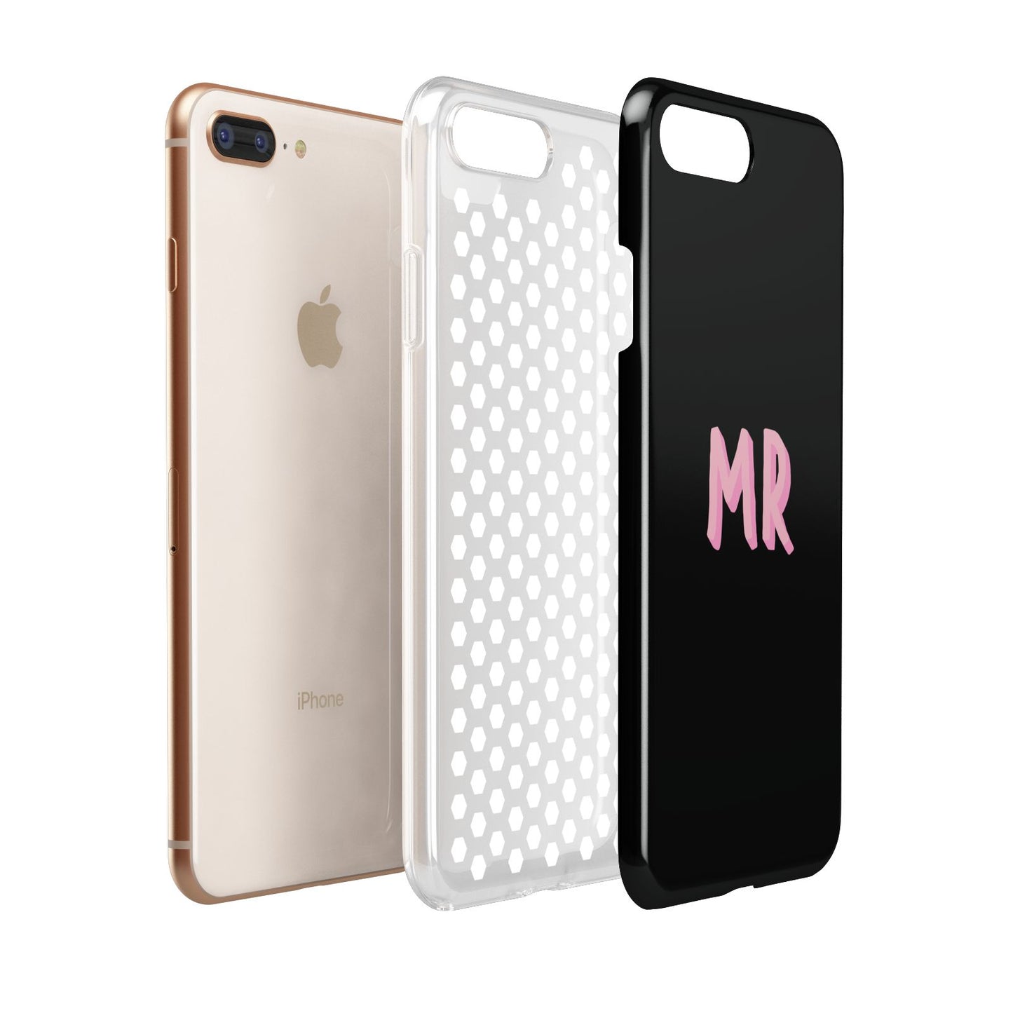 Mr Apple iPhone 7 8 Plus 3D Tough Case Expanded View