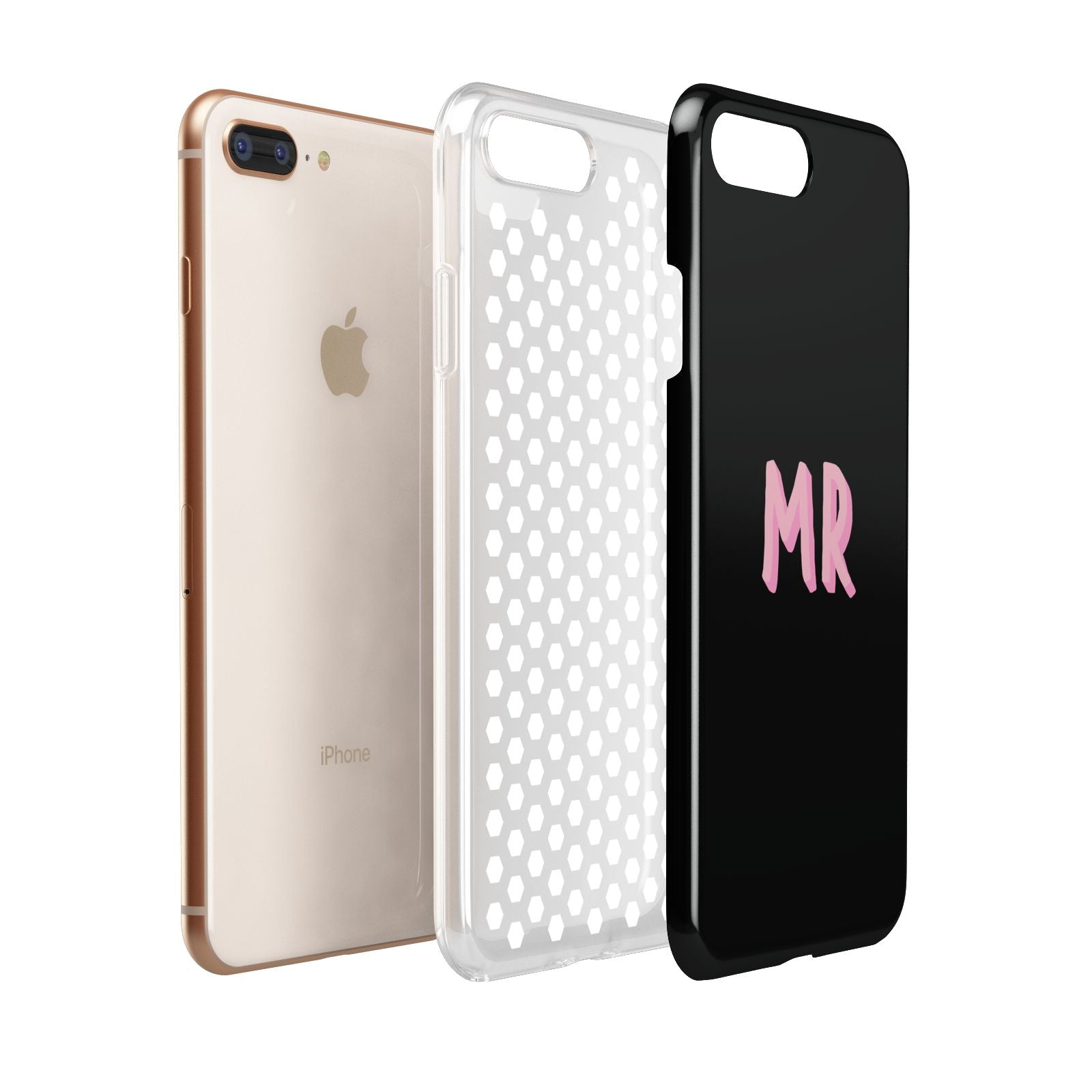 Mr Apple iPhone 7 8 Plus 3D Tough Case Expanded View