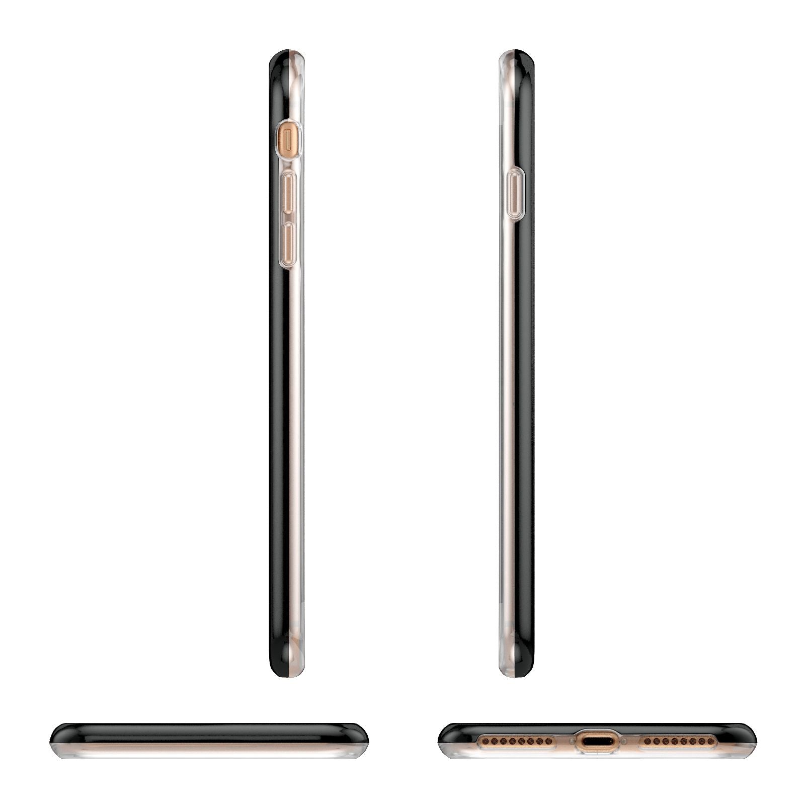 Mr Apple iPhone 7 8 Plus 3D Wrap Tough Case Alternative Image Angles
