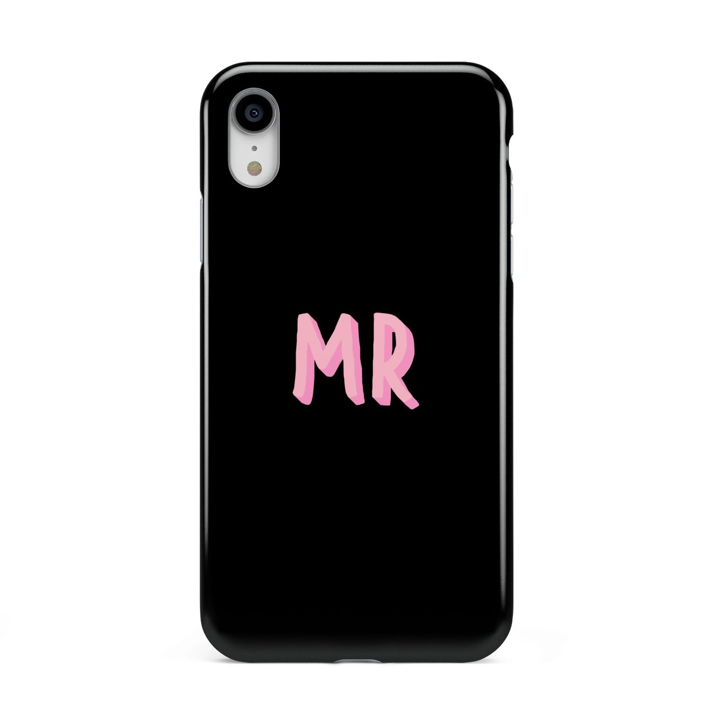 Mr Apple iPhone XR White 3D Tough Case