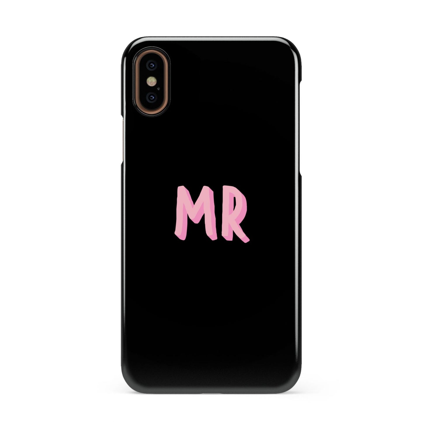 Mr Apple iPhone XS 3D Snap Case