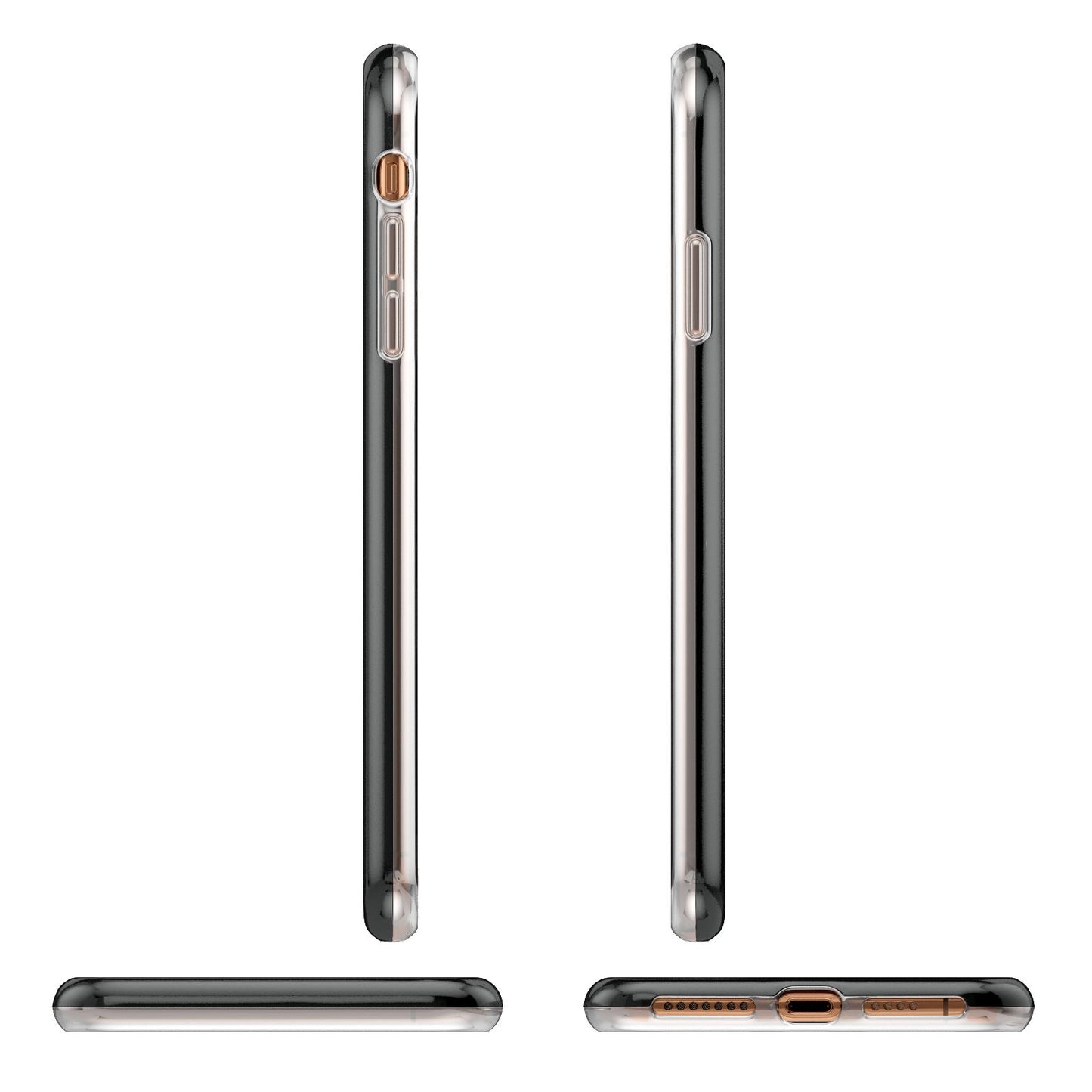 Mr Apple iPhone XS Max 3D Wrap Tough Case Alternative Image Angles