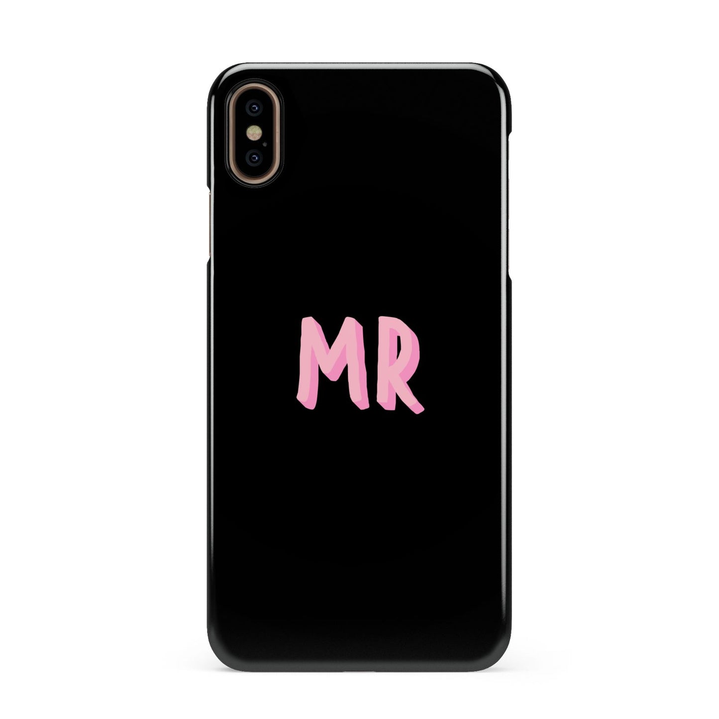 Mr Apple iPhone Xs Max 3D Snap Case