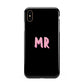 Mr Apple iPhone Xs Max 3D Tough Case