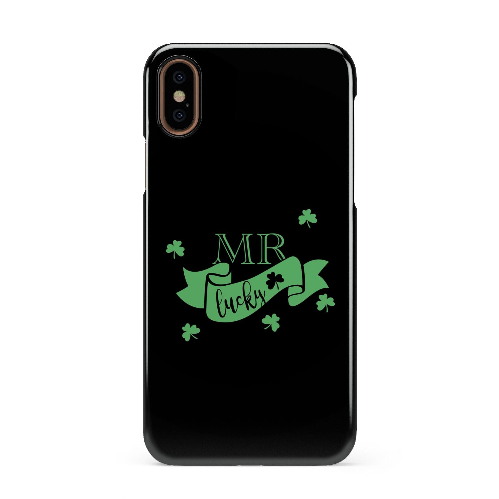Mr Lucky Apple iPhone XS 3D Snap Case