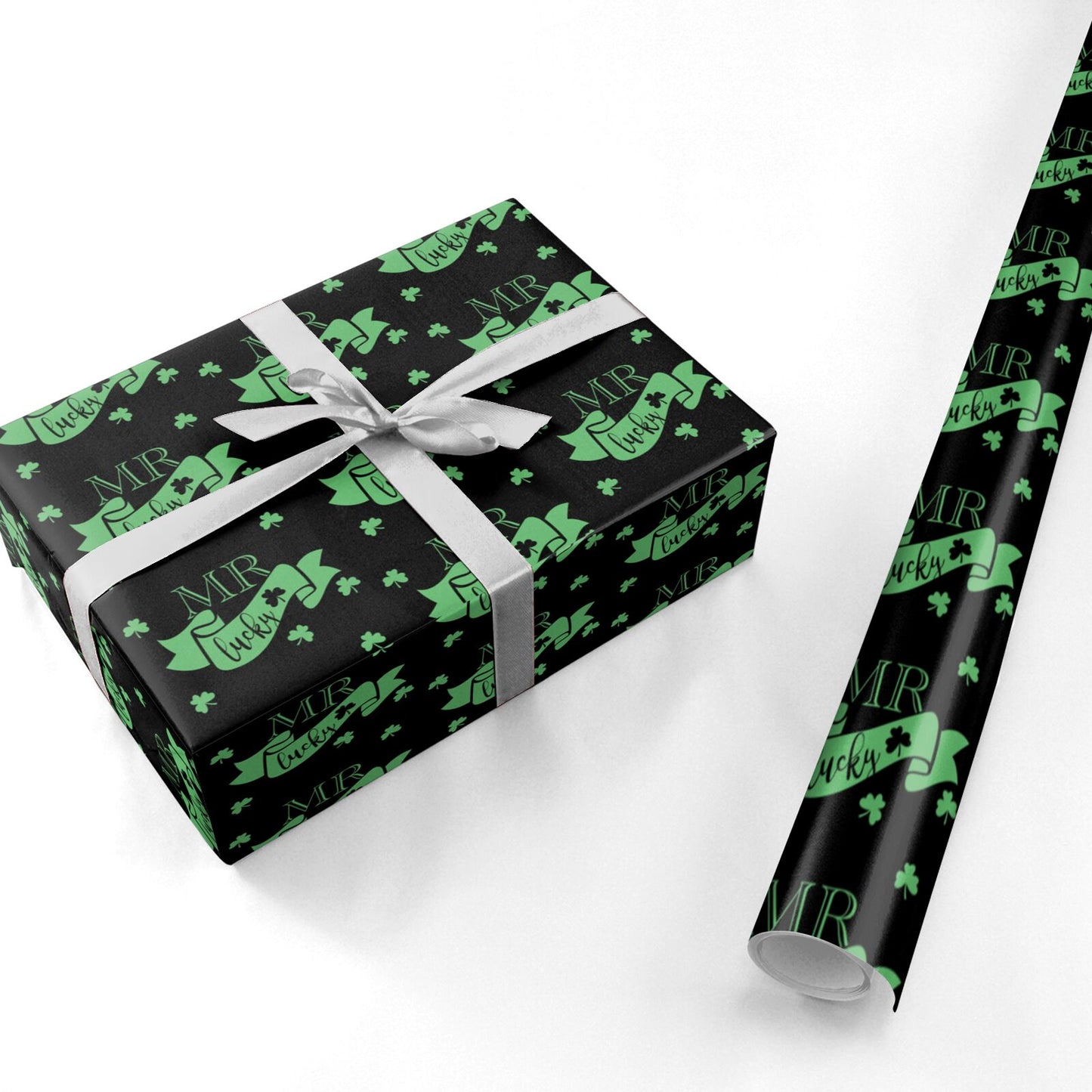 Mr Lucky Personalised Wrapping Paper