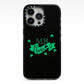 Mr Lucky iPhone 13 Pro Black Impact Case on Silver phone
