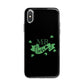 Mr Lucky iPhone X Bumper Case on Silver iPhone Alternative Image 1