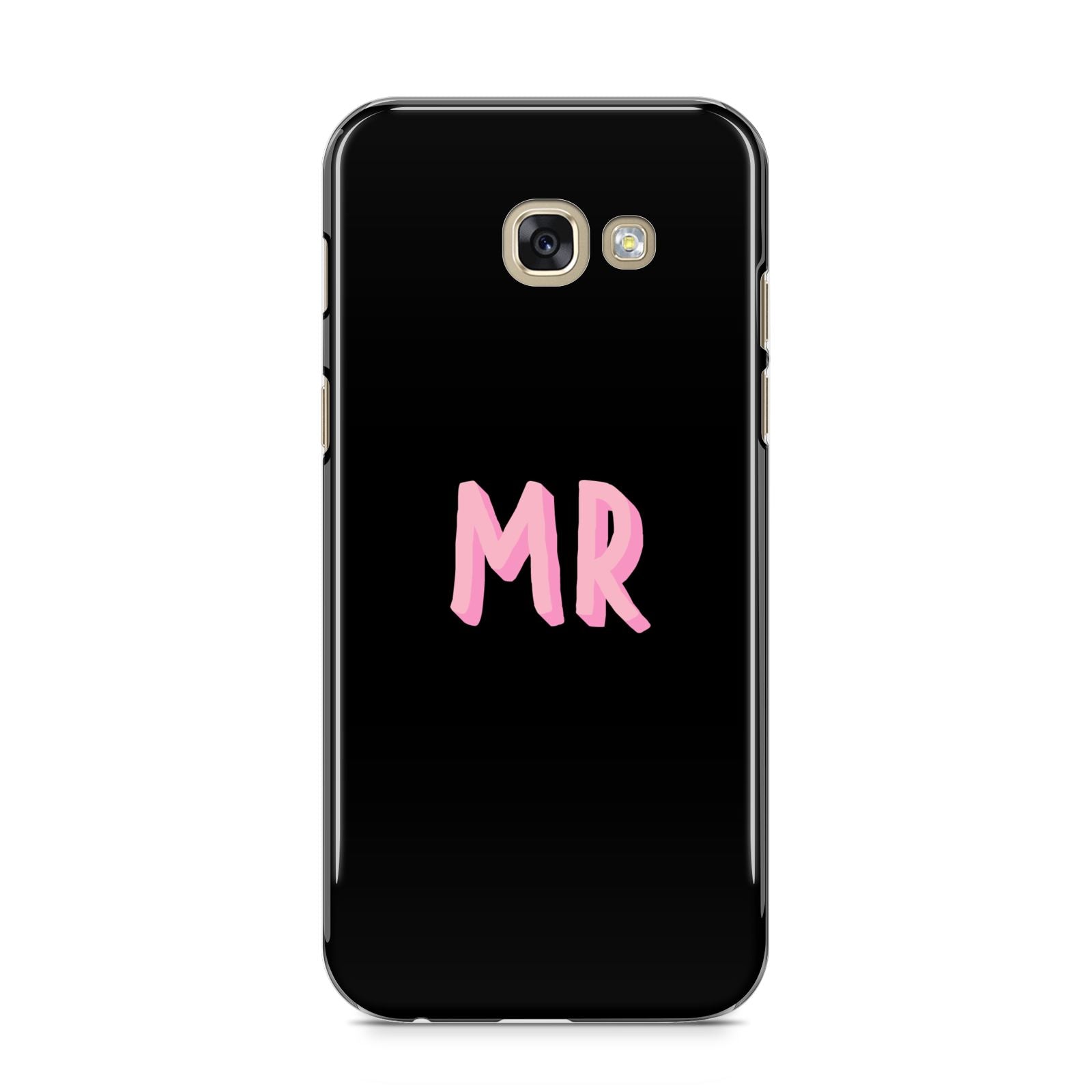 Mr Samsung Galaxy A5 2017 Case on gold phone