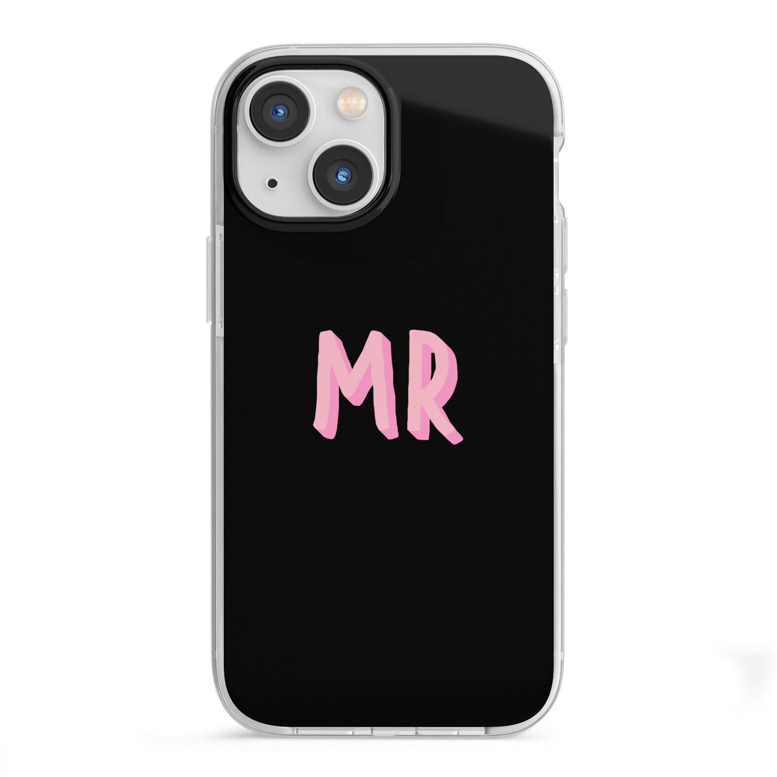 Mr iPhone 13 Mini TPU Impact Case with White Edges