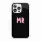 Mr iPhone 13 Pro TPU Impact Case with White Edges