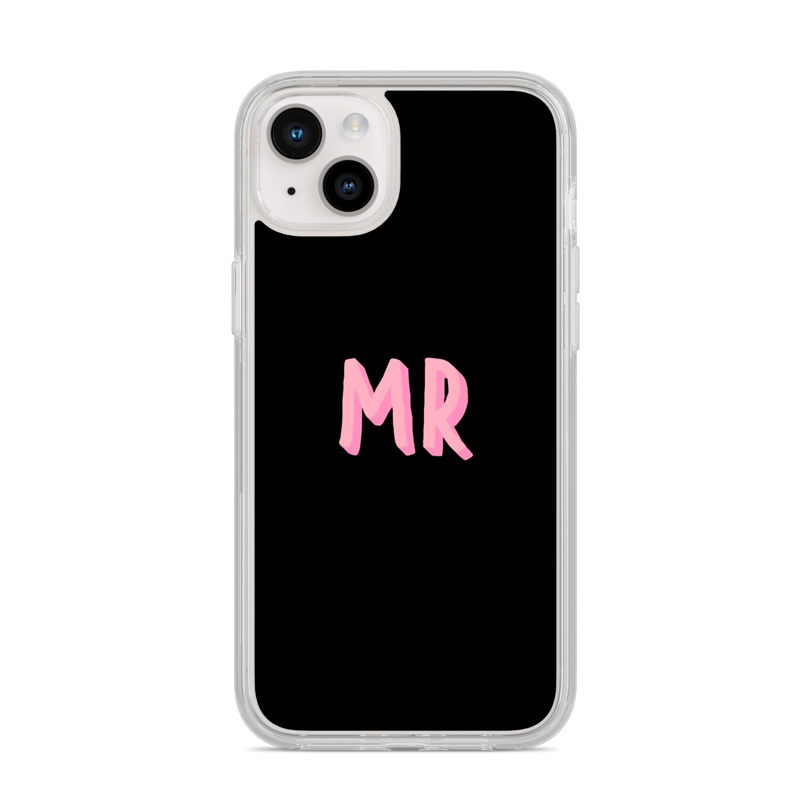 Mr iPhone 14 Plus Clear Tough Case Starlight