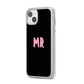 Mr iPhone 14 Plus Glitter Tough Case Starlight Angled Image