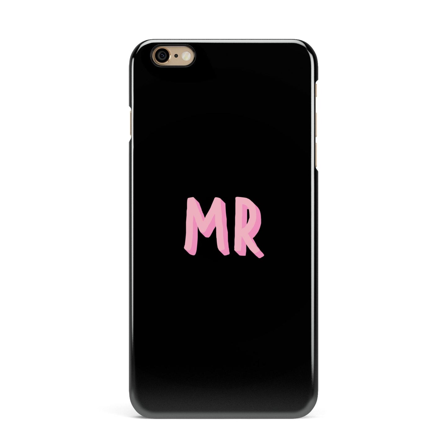 Mr iPhone 6 Plus 3D Snap Case on Gold Phone