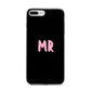 Mr iPhone 7 Plus Bumper Case on Silver iPhone