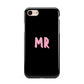 Mr iPhone 8 3D Tough Case on Gold Phone