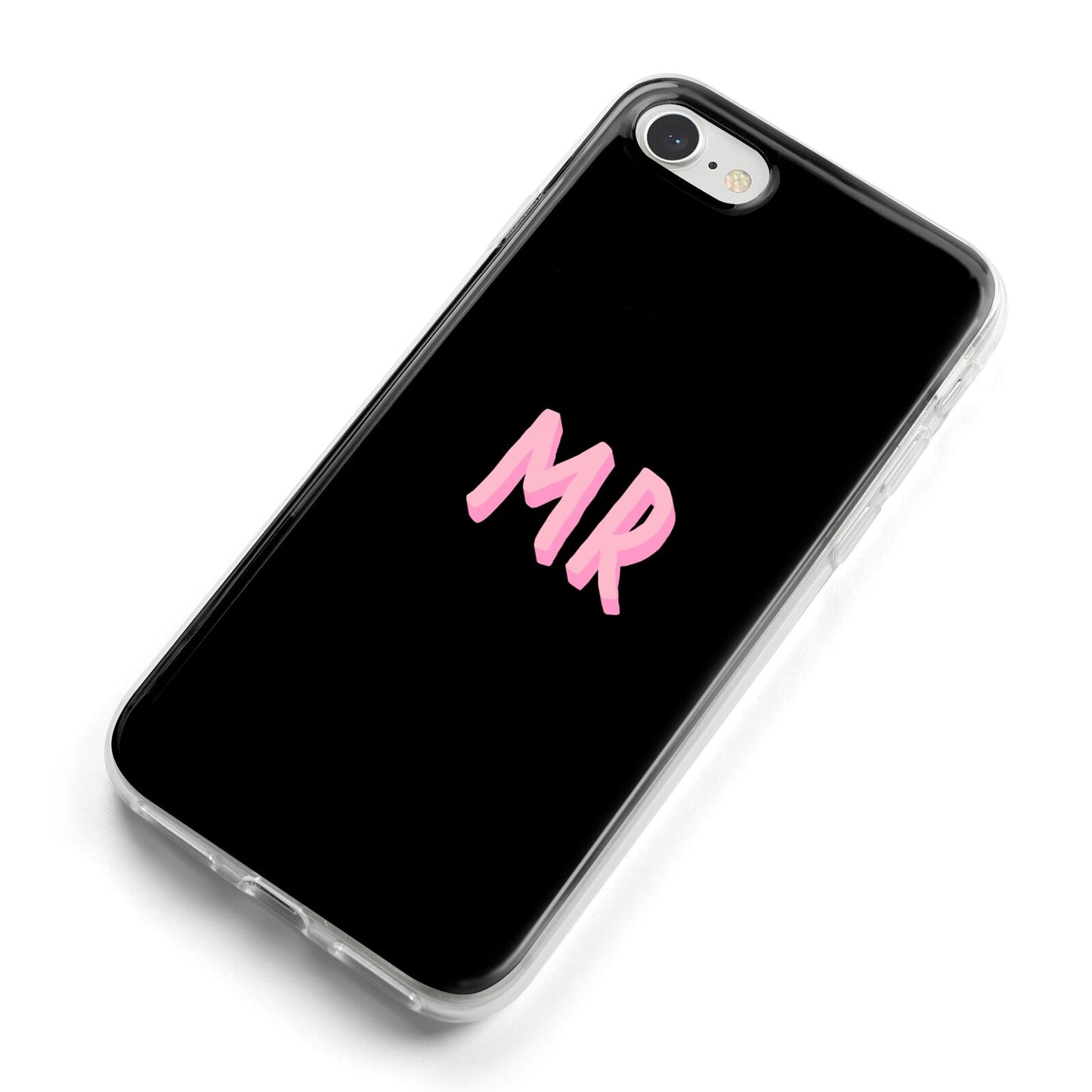 Mr iPhone 8 Bumper Case on Silver iPhone Alternative Image