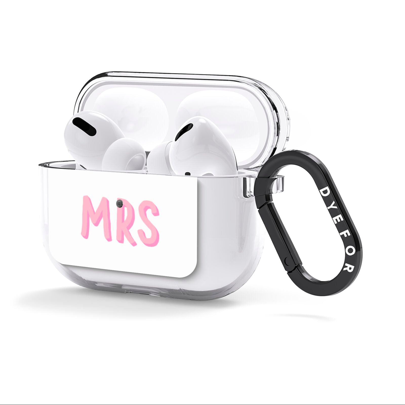 Mrs AirPods Clear Case 3rd Gen Side Image