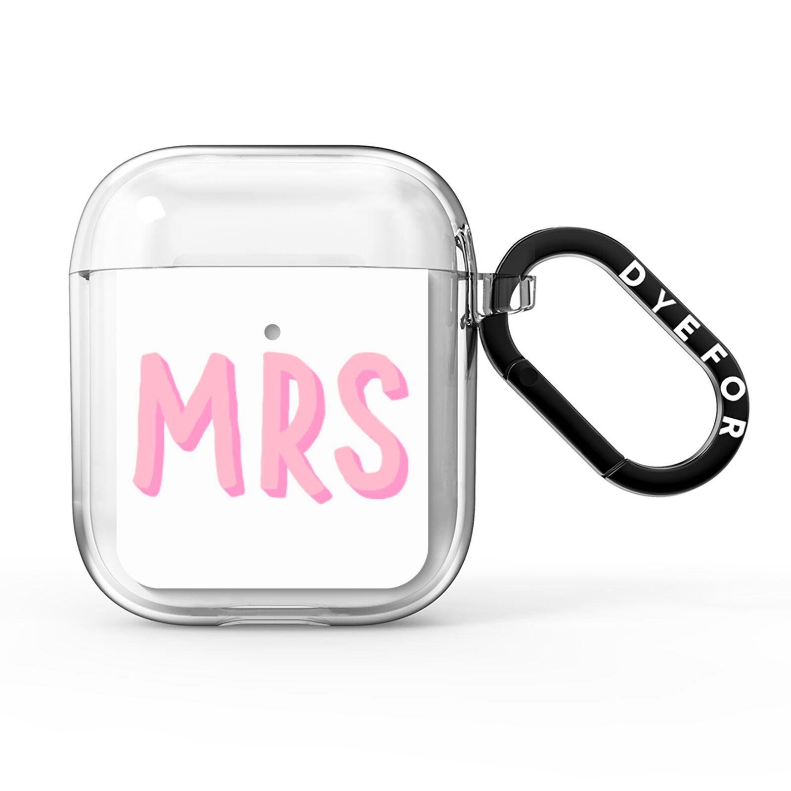 Mrs AirPods Clear Case